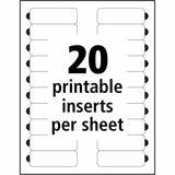 The Mighty Badge by Avery Reusable Magnetic Professional Name Badge Kits, 10/Pack (AVE71204) Pack of 10
