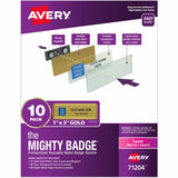 The Mighty Badge by Avery Reusable Magnetic Professional Name Badge Kits, 10/Pack (AVE71204) Pack of 10