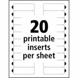 The Mighty Badge by Avery Reusable Magnetic Professional Name Badge Kits, 10/Pack (AVE71204) Pack of 10