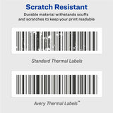 Avery Direct Thermal Roll Labels, 3 1/2" x 1 1/8", 350/Sheet, 2 Total Sheets, 700/Box (AVE04183) Box of 700