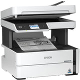 Epson WorkForce ST-M3000 Monochrome MFP Supertank Printer, Copy/Fax/Print/Scan (EPSC11CG93201) Each