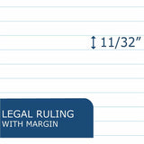 Roaring Spring USDA Certified Bio-Preferred Junior Size Legal Pads, 40 Sheets, 80 Pages (ROA24316) Pack of 12