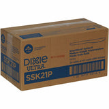 Dixie SmartStock Plastic Cutlery Refill, Series-B, Mediumweight Knife, White, 40/Pack, 24 Packs/Carton (DXESSK21P) Case of 24