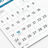 Blueline 12-Month Large Print Monthly Wall Calendar, January 2027 to December 2027 (REDC173106) Each