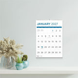 Blueline 12-Month Large Print Monthly Wall Calendar, January 2027 to December 2027 (REDC173106) Each