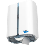 Cascades PRO Tandem Jumbo Toilet Paper Dispenser, 1 x Roll, 13.8" x 10.8" x 5.6", White (CSDC383) Each
