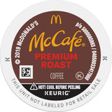 McCafé® K-Cup Premium Roast Coffee, Compatible with Keurig Brewer, Medium, 24/Box (GMT8037) Box of 24