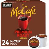 McCafé® K-Cup Premium Roast Coffee, Compatible with Keurig Brewer, Medium, 24/Box (GMT8037) Box of 24