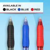 Paper Mate Bold Profile Retractable Ballpoint Pens, 1 mm Medium Point, Assorted Black, Blue & Red Ink, Assorted Barrels, 4-Pack (PAP2100912) Pack of 4