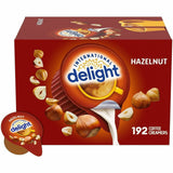 International Delight Hazelnut Liquid Creamer Singles, Hazelnut Flavor, 0.50 fl oz (15 mL), 192/Carton (ITD101522) Case of 192