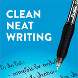 Paper Mate Profile Gel Pen, Retractable, Bold 1 mm, Blue Ink, Translucent Blue Barrel, Dozen (PAP2102161) 1 Dozen