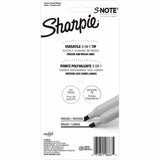 Sharpie S-Note Art Marker, Papaya, Raspberry, Lemonade, Sea Green, Periwinkle, Grape Ink, 6/Pack (SAN2130683) Pack of 6