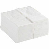 Dixie Dinner Napkin, 2 Ply, 1/8 Fold, 15" x 16", Scrollwork Pattern, White, 126/Pack (GPC34440PK) Pack of 126