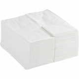 Dixie Dinner Napkin, 2 Ply, 1/8 Fold, 15" x 16", Scrollwork Pattern, White, 126/Pack (GPC34440PK) Pack of 126