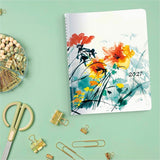 Rediform Watercolor Weekly/Monthly Planner, January 2027 to December 2027, 11" x 8.5" (REDC958G01) Each