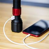 Dorcy Ultra 1000 Lumen USB Rechargeable Flashlight With Powerbank, LED, 1000 lm Lumen (DCY414358) Each