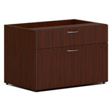 HON® Mod Low Personal Credenza, 30w x 20d x 21h, Traditional Mahogany (HONLCL3020BFLT1) Each