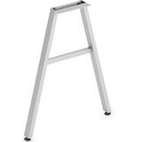 HON Mod HLPLLEG24A Worksurface A-Leg, x 24", Silver (HONLPLLEG24ASVR) Each