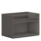 HON® Mod Low Storage Credenza, 30w x 20d x 21h, Slate Teak (HONLCL3020SLS1) Each