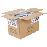 Genuine Joe Medium-weight Individually Wrapped Knives, Black, 1000/Carton (GJO18476) Case of 1000