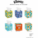 Kleenex Anti-viral Facial Tissue, 3 Ply, 55/Box (KCC54505) Each