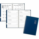 Cambridge 2026-2027 BIG PLANS Weekly Monthly Planner, Navy, Small, 5½" x 8½", 3 1/2" x 6", 24-Month, Jan 2026-Dec 2027 (AAGCRW43020) Each
