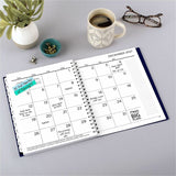 Mead 2026-2027 BIG PLANS Weekly Monthly Planner, Navy, Large, 8½" x 11", 15-Month, Oct 2026-Dec 2027 (AAGCRW63020) Each