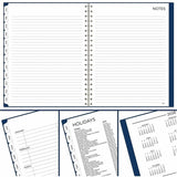 Mead 2026-2027 BIG PLANS Weekly Monthly Planner, Navy, Large, 8½" x 11", 15-Month, Oct 2026-Dec 2027 (AAGCRW63020) Each