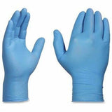 Ammex Professional Blue Nitrile PF Exam SM Gloves, 3 mil Thickness, Small Size, 100/Box (AMXAPFN42100) Case of 1000