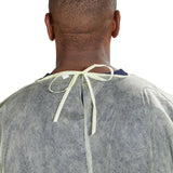 McKesson Protective Procedure Gown X-Large Yellow NonSterile Not Rated Disposable (1247974_CS) 100/CS
