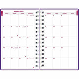 Brownline DuraFlex Daily Appointment Planner, Daily, Monthly, 12 Month, January 2026 to December 2026 (REDCB634VPUR) Each