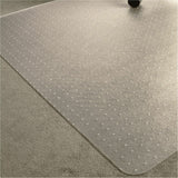Ecotex Marlon BioPlus Ecotex Marlon BioPlus Eco Friendly Carbon Neutral Chair Mat for Low/Medium Pile Carpets, Clear, Rectangular (FLRNCCMFLBG0003) Each