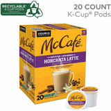 McCafé® K-Cup Horchata Latte, Compatible with Keurig Brewer, Medium, 24/Box (GMT9891) Box of 24