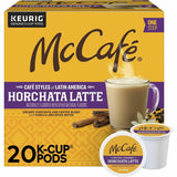McCafé® K-Cup Horchata Latte, Compatible with Keurig Brewer, Medium, 24/Box (GMT9891) Box of 24