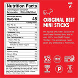 CHOMPS Original Beef Chomplings Snack Sticks, 0.50 oz, 24/Pack (CHSLCO24) Pack of 24