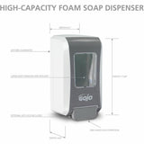 Gojo Push-Style FMX-20 Foam Soap Dispenser, 2.11 quart (GOJ527006EA) Each