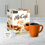 McCafé® K-Cup Toffee Almond Coffee, Compatible with Keurig Brewer, Light, 24/Box (GMT9189) Box of 24