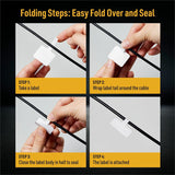 Avery® Cable Self-Adhesive Waterproof Labels, T-Style, 1.25" x 2" , 300 Total (61539) (AVE61539) 1 Pack