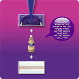 Swiffer WetJet MS Floor Cleaner, 40.6 fl oz (1.3 quart), Gain Scent (PGC77809BT) Each