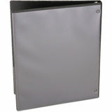 Universal Economy Round Ring View Binder, 3 Rings, 0.5" Capacity, 11 x 8.5, Black (UNV20951) Each
