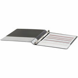 Universal Economy Round Ring View Binder, 3 Rings, 0.5" Capacity, 11 x 8.5, Black (UNV20951) Each