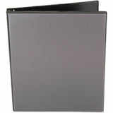 Universal Economy Round Ring View Binder, 3 Rings, 0.5" Capacity, 11 x 8.5, Black (UNV20951) Each
