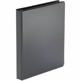 Universal Economy Round Ring View Binder, 3 Rings, 1" Capacity, 11 x 8.5, Black (UNV20961) Each
