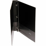 Universal Economy Round Ring View Binder, 3 Rings, 1" Capacity, 11 x 8.5, Black (UNV20961) Each