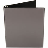 Universal Economy Round Ring View Binder, 3 Rings, 1" Capacity, 11 x 8.5, Black (UNV20961) Each