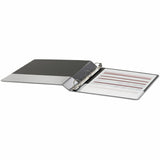 Universal Economy Round Ring View Binder, 3 Rings, 1" Capacity, 11 x 8.5, Black (UNV20961) Each