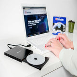 Verbatim Verbatim Blu-ray Writer, External, 1, Black, BD-R, CD-R, DVD+R, DVD-R Support/24x CD Write/6x BD Write/8x DVD Write, USB 3.2 Gen 1, USB 2.0, Slimline, BUS Powered (VER43890) Each
