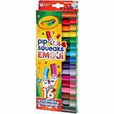 Crayola Pip Squeaks Marker Stamps, Assorted Ink, 16/Pack (CYO588717) Pack of 16