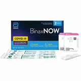 BinaxNOW Rapid Antigen Test Kit, Kit for COVID-19, 2/Box (WSHTSTABN2) Box of 2