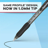 Paper Mate Profile Retractable Ballpoint Pens, Black Ink, 4/Pack (PAP2095467) Pack of 4